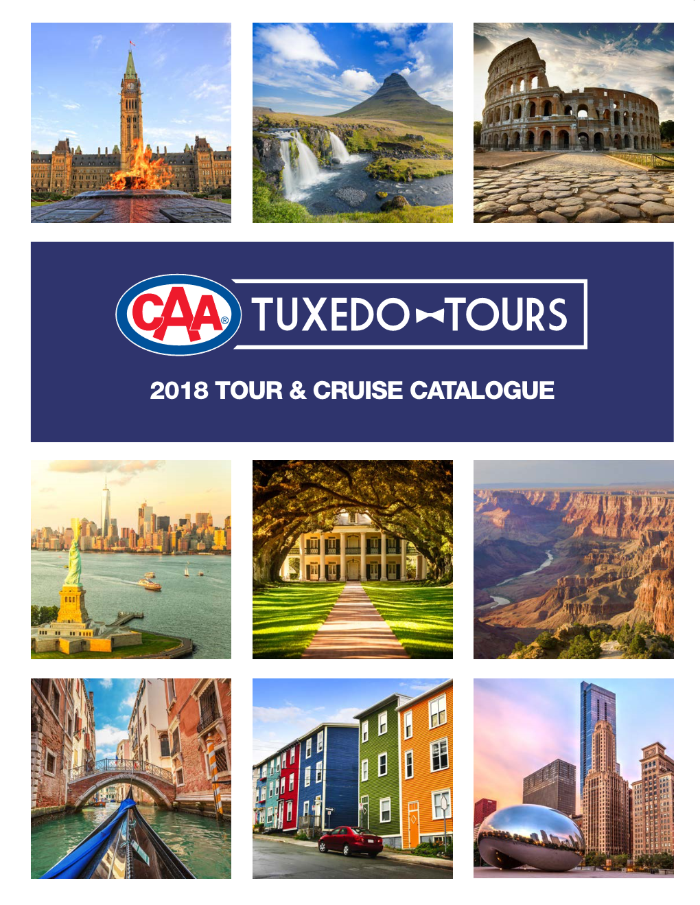 2018 Tour & Cruise Catalogue