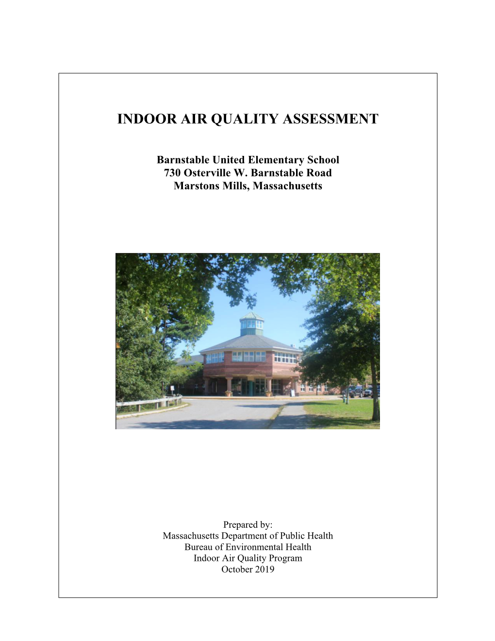 Indoor Air Quality Assessment