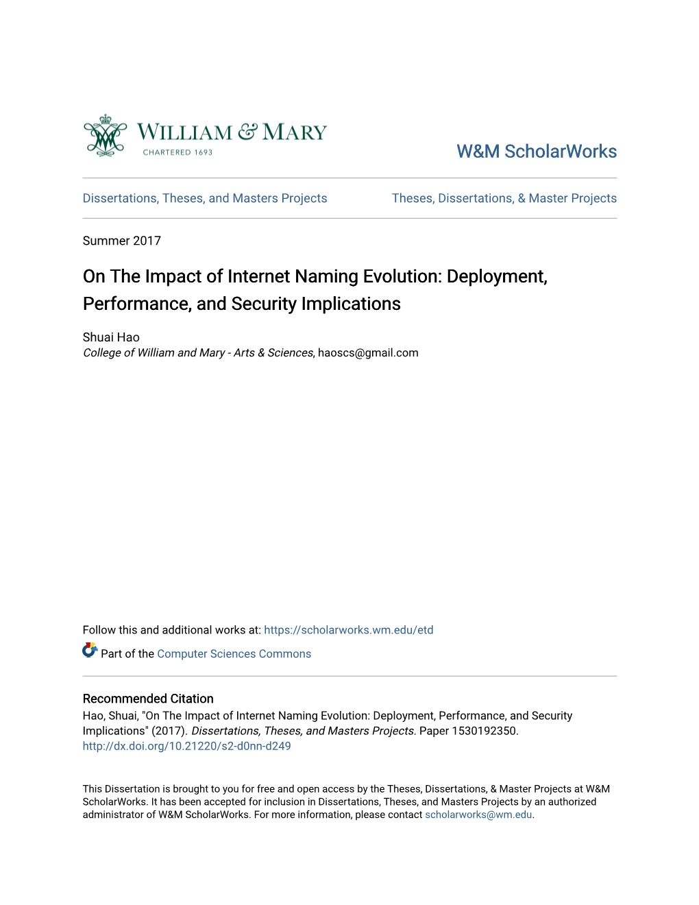 On the Impact of Internet Naming Evolution: Deployment, Performance, and Security Implications