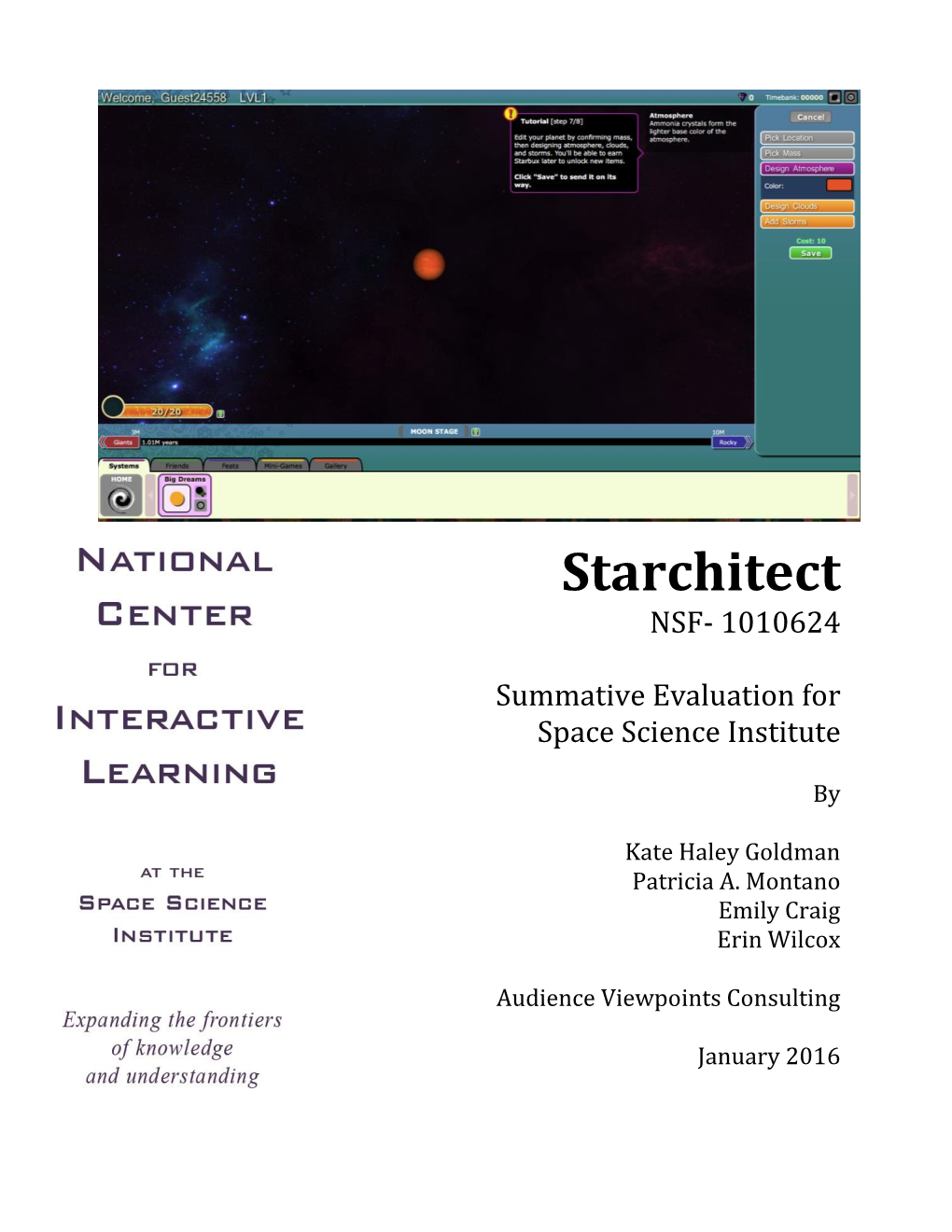 Starchitect NSF- 1010624