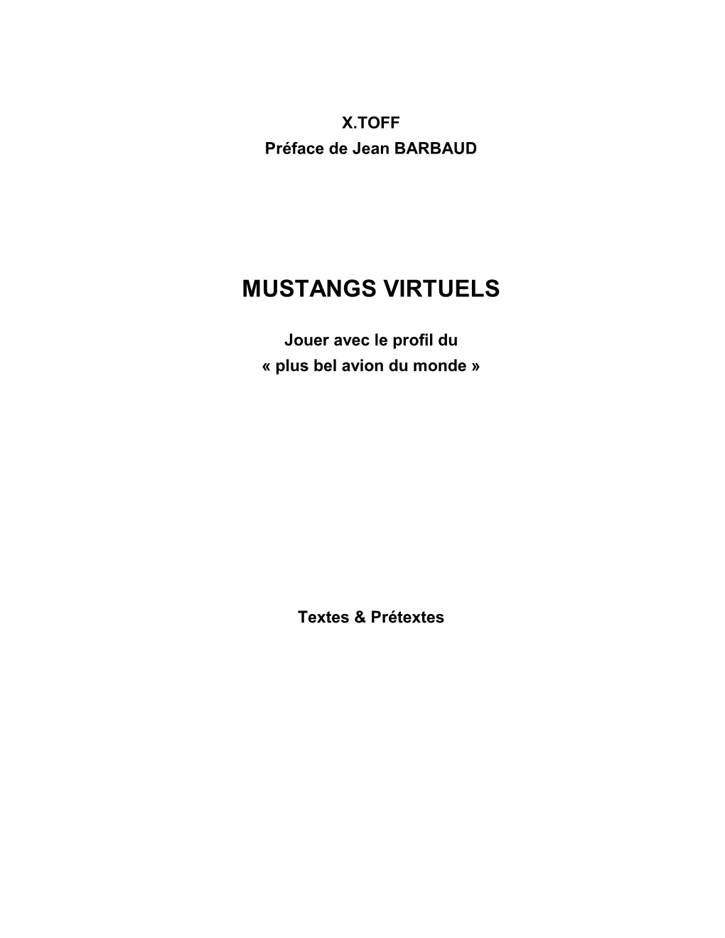 Mustangs Virtuels