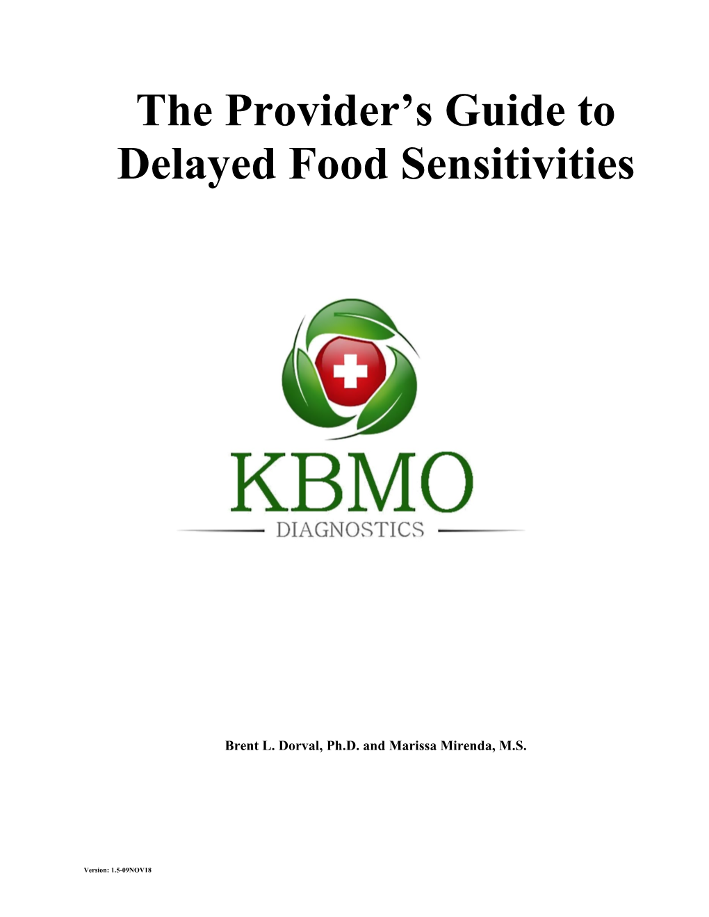 Food Sensitivity Testing Results