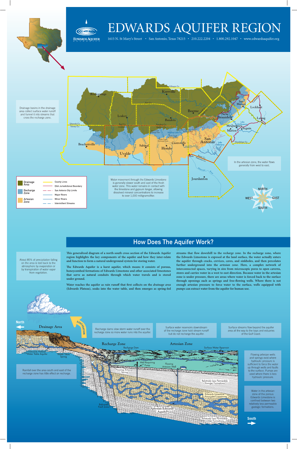 Edwards Aquifer Region 1615 N