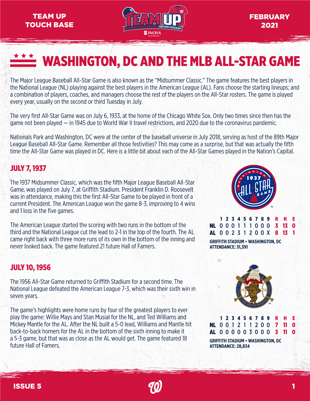 Washington, Dc and the Mlb All-Star Game