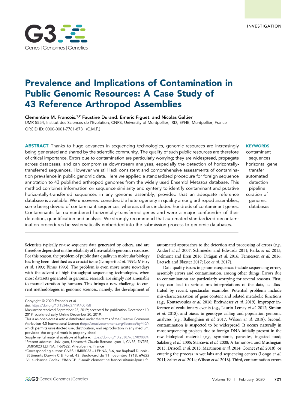 A Case Study of 43 Reference Arthropod Assemblies