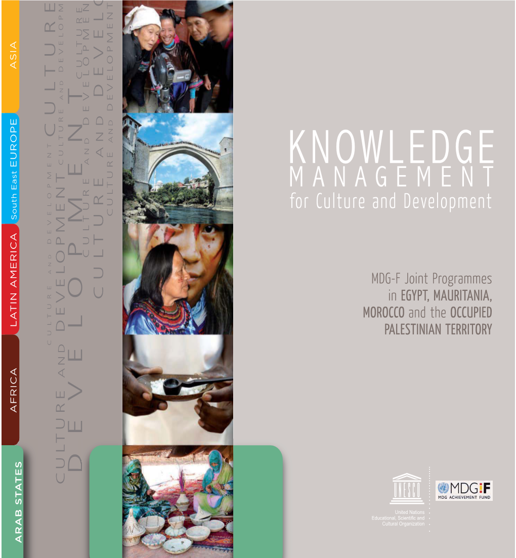 Knowledge Management for Culture and Development: MDG-F Joint