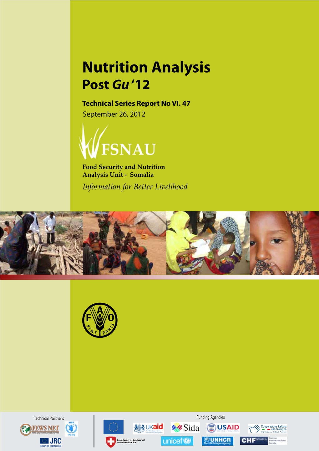 Nutrition Analysis Post Gu ‘12