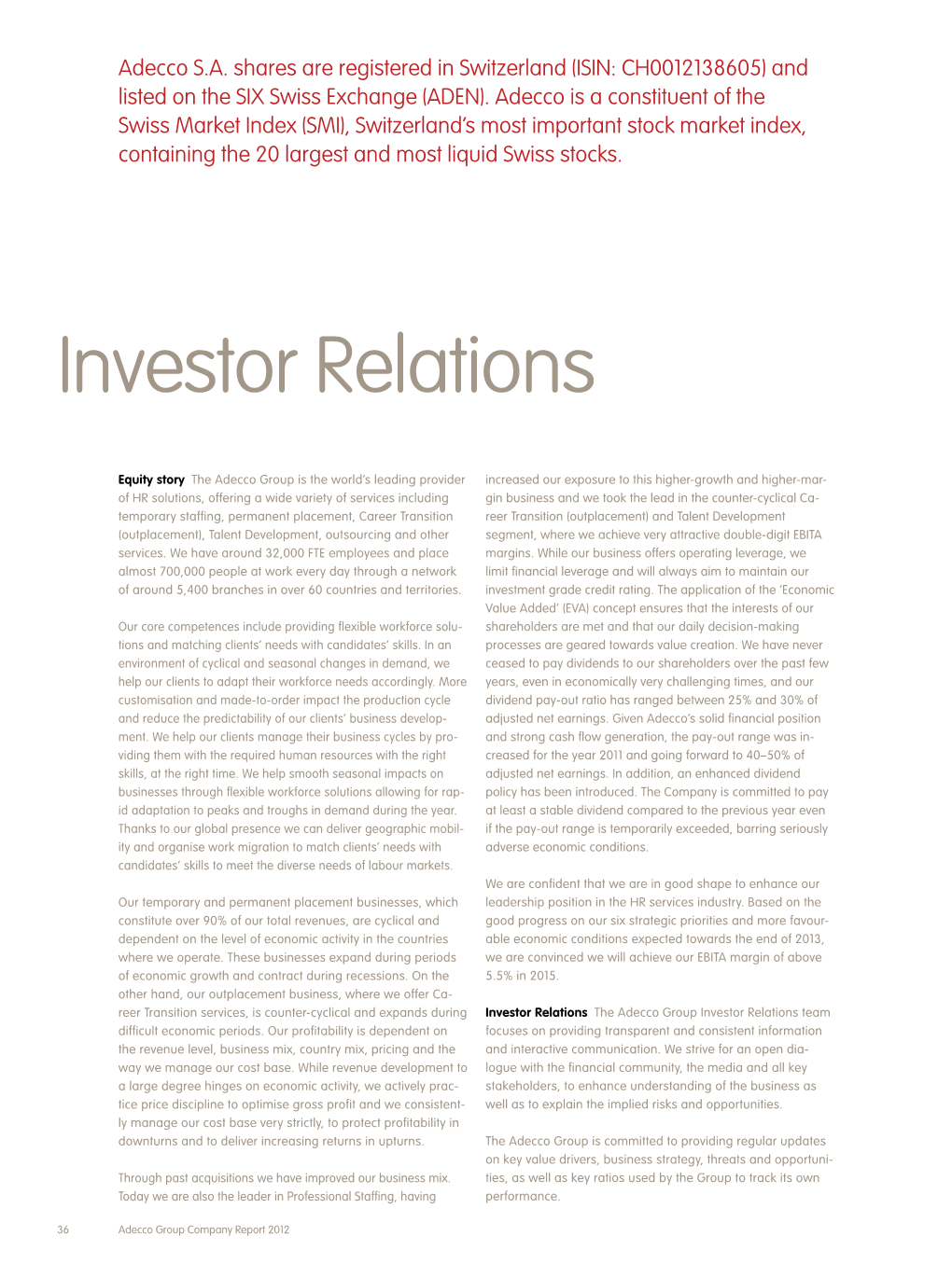 Investor Relations