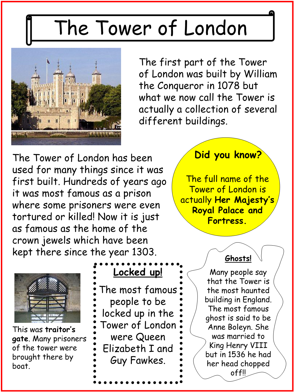 The Tower of London