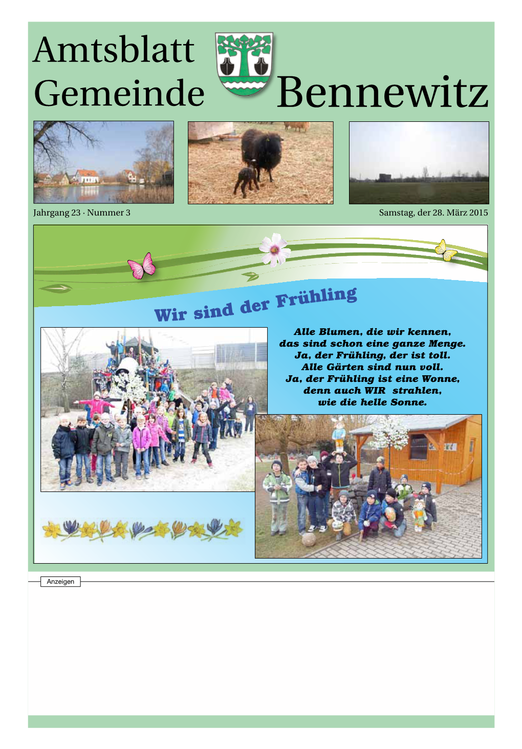 Amtsblatt Nr. 03/2015