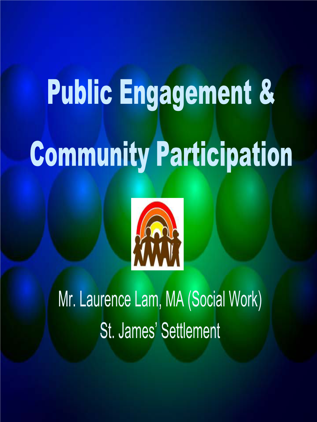 Public Engagement & Community Participation