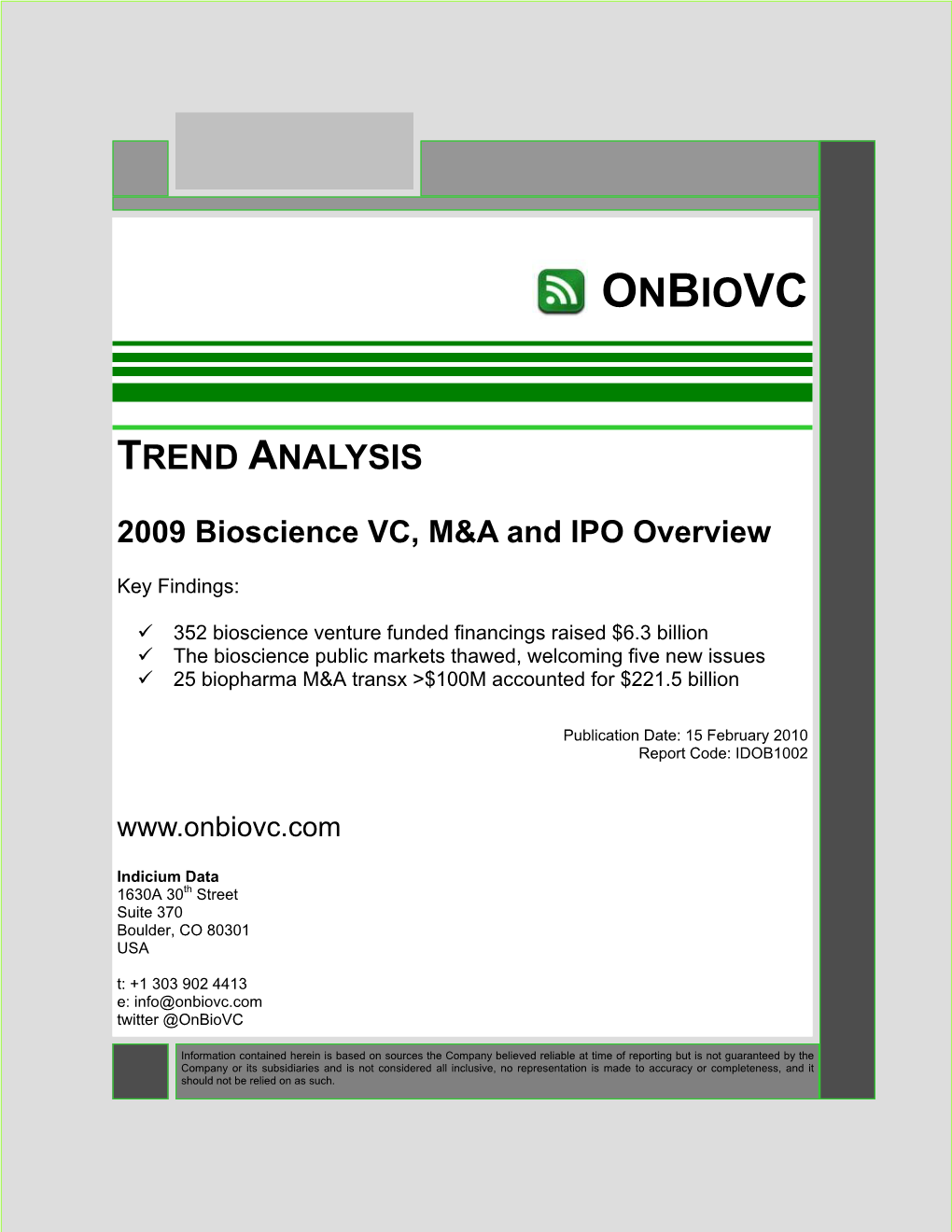 Onbiovc Trend Analysis