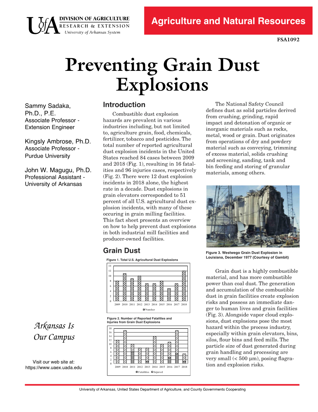 Preventing Grain Dust Explosions