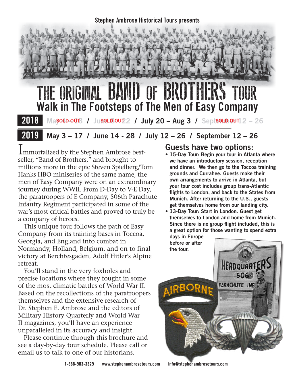 The Original Band of Brothers Tour