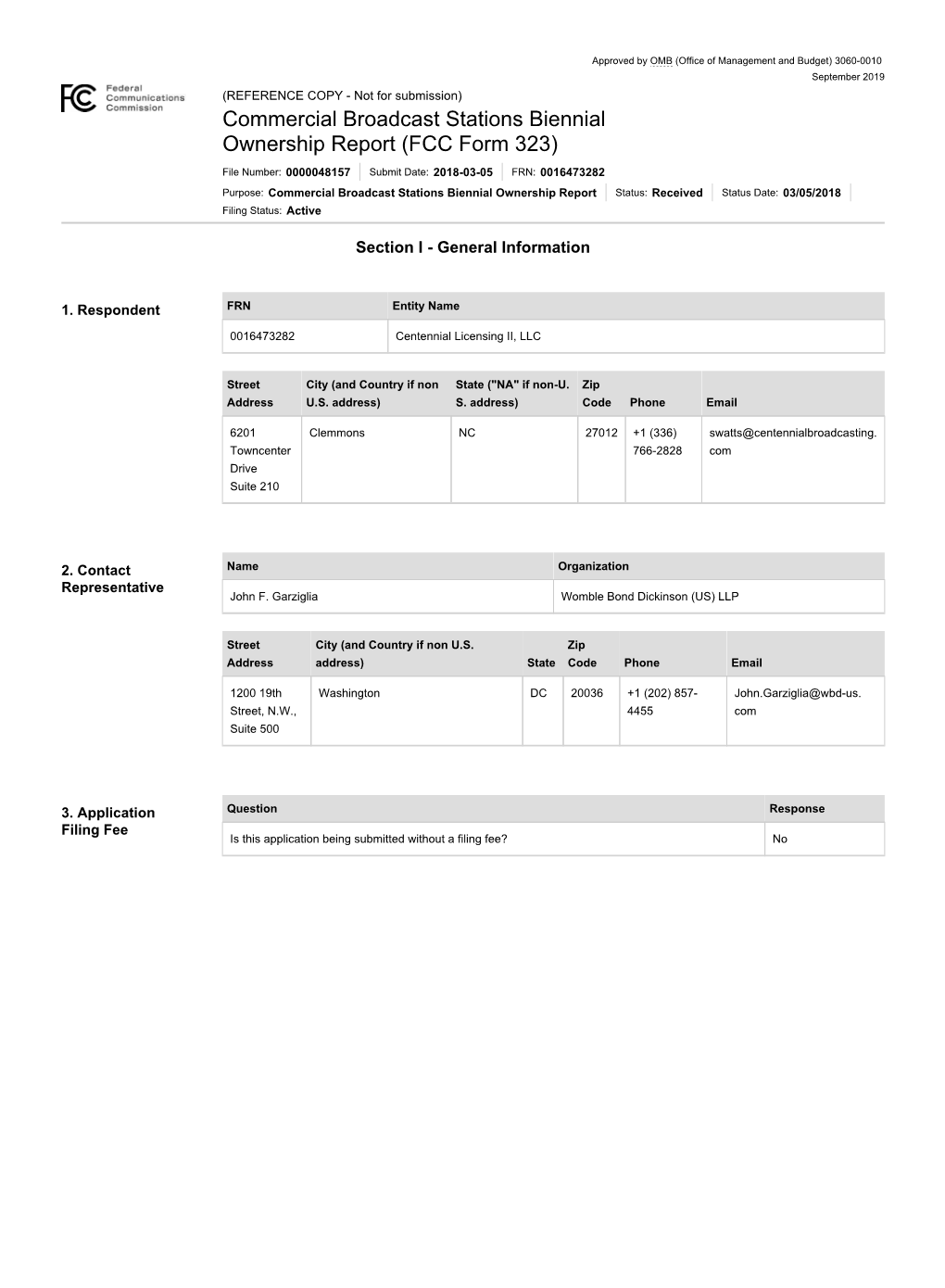 Licensing and Management System