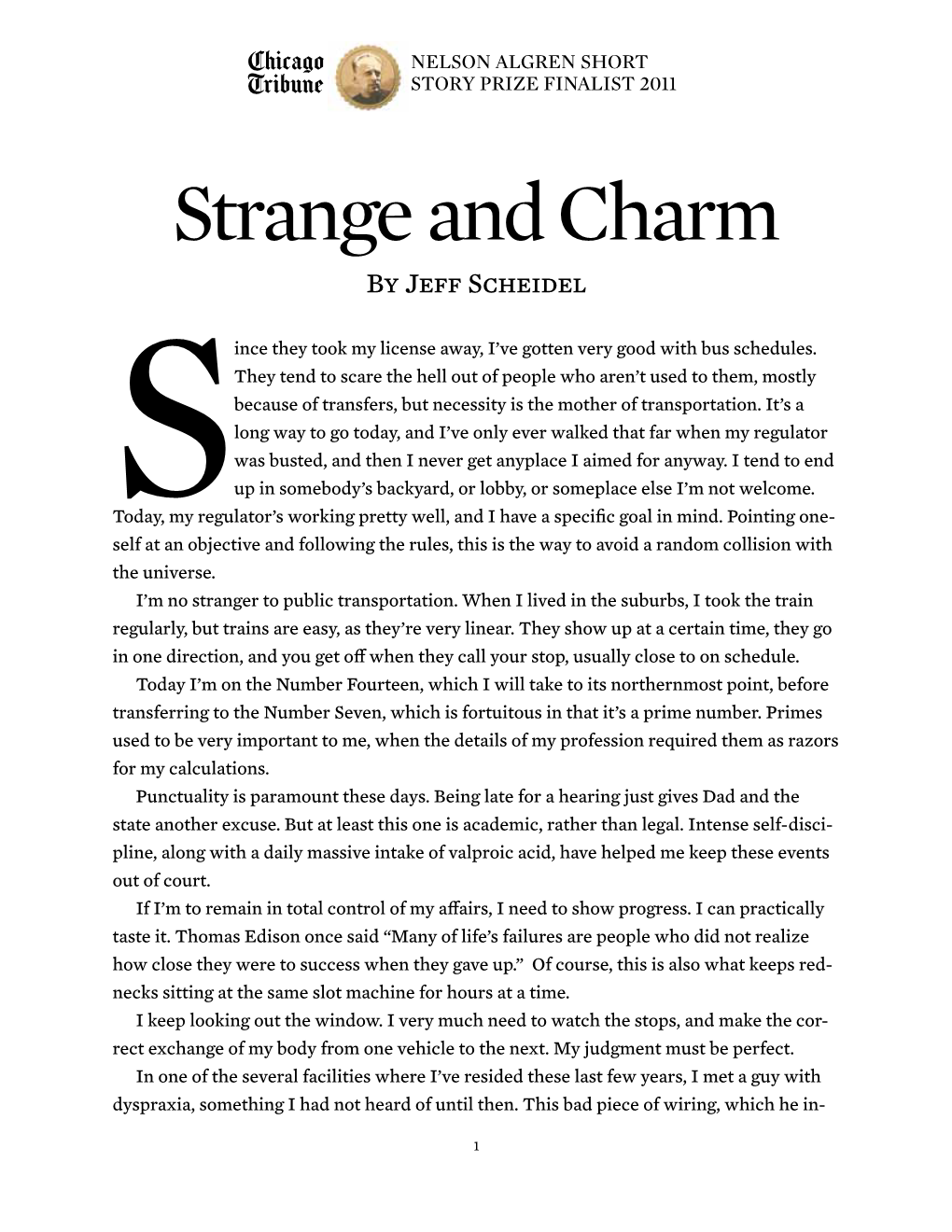 Strange and Charm by Jeff Scheidel