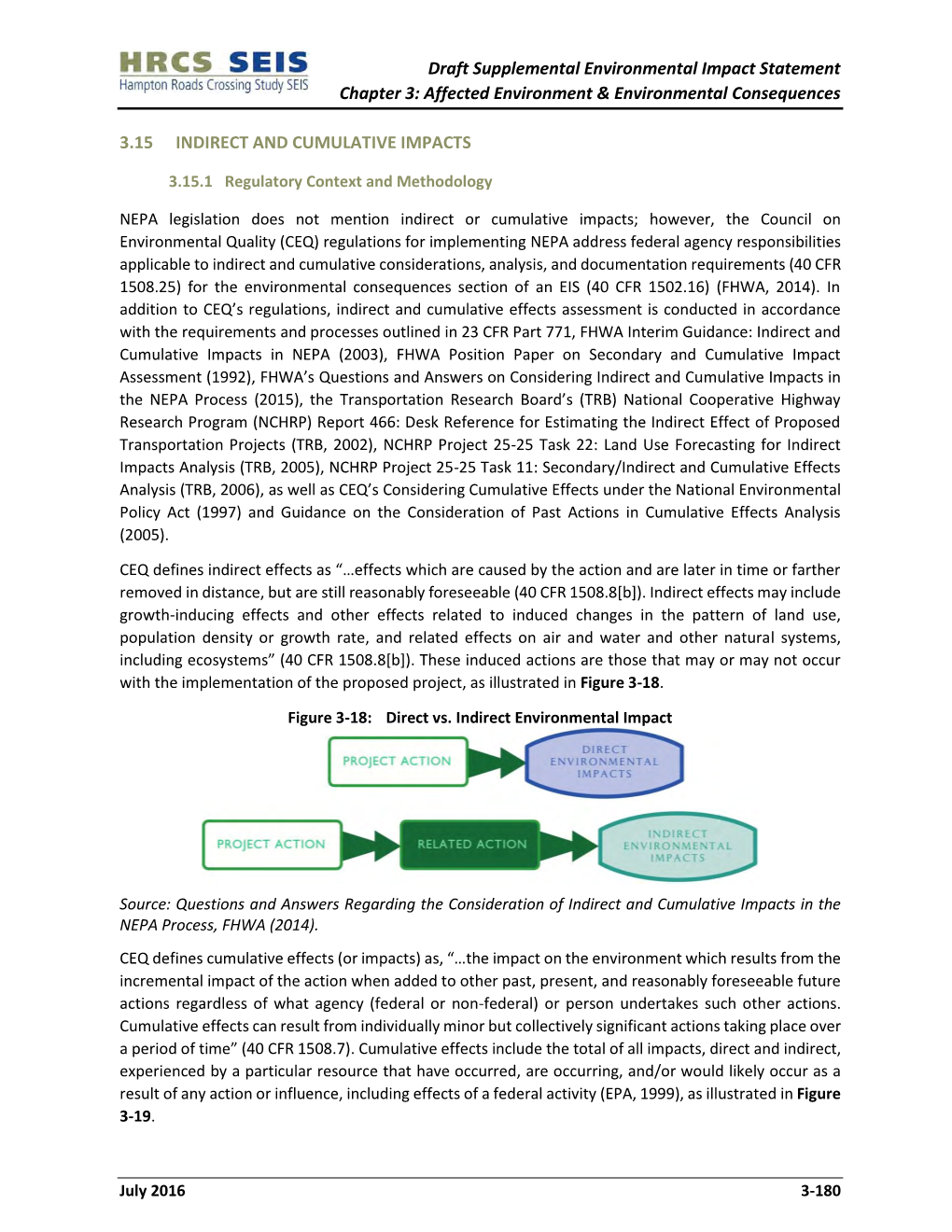 Affected Environment and Environmental Consequences