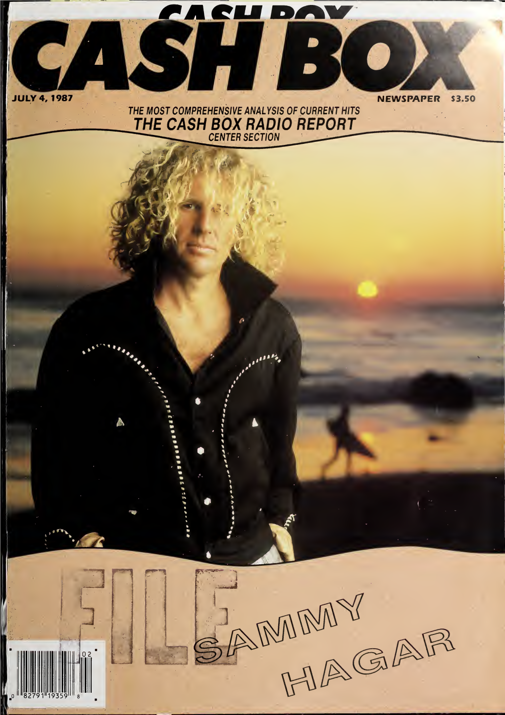 The Cash Box Radio Report Center Section