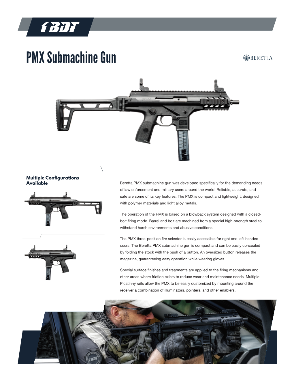 PMX Submachine Gun