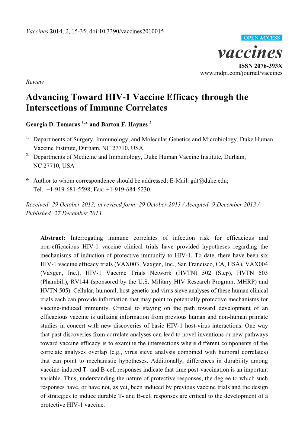 Advancing Toward HIV-1 Vaccine Efficacy Through the Intersections of Immune Correlates