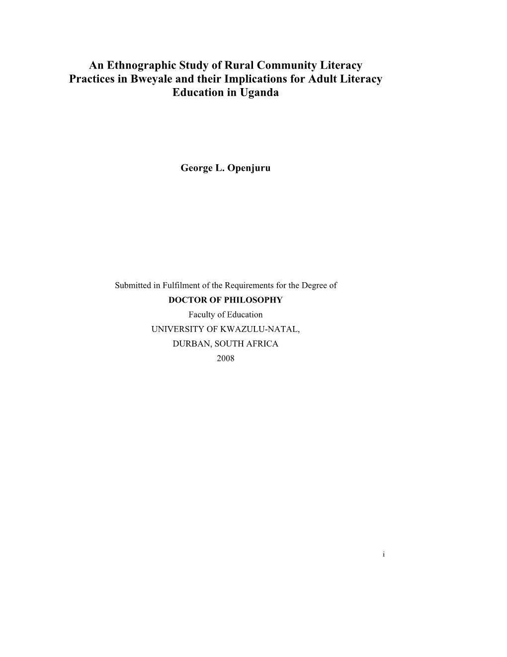 Openjuru GL 2008.Pdf (12.76Mb)