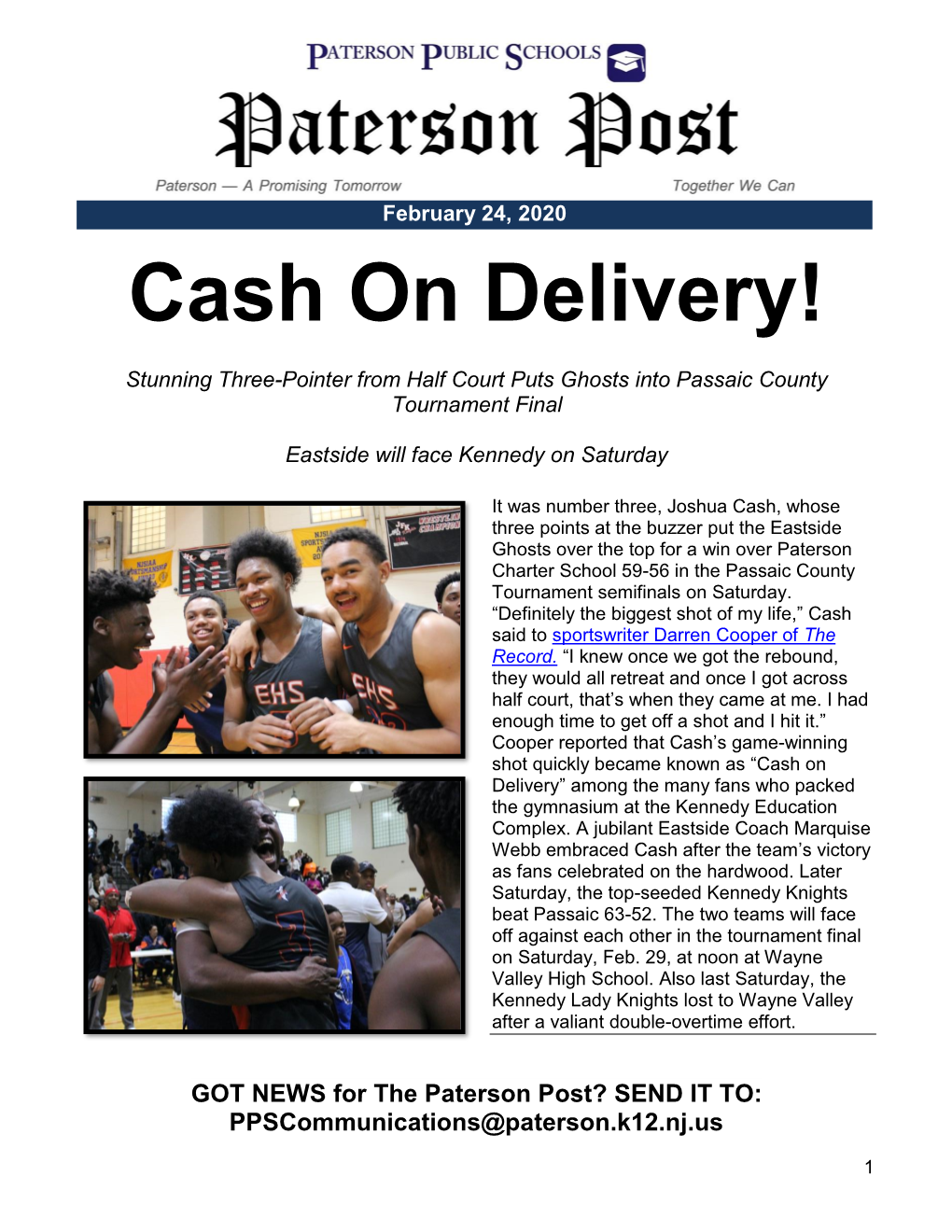 Cash on Delivery!