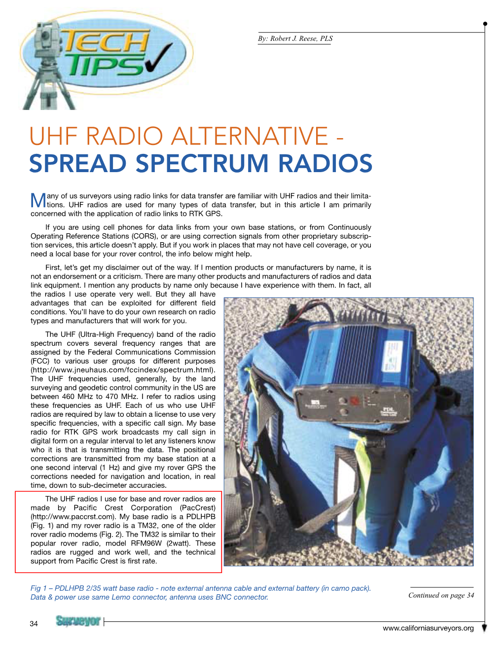 Uhf Radio Alternative - Spread Spectrum Radios