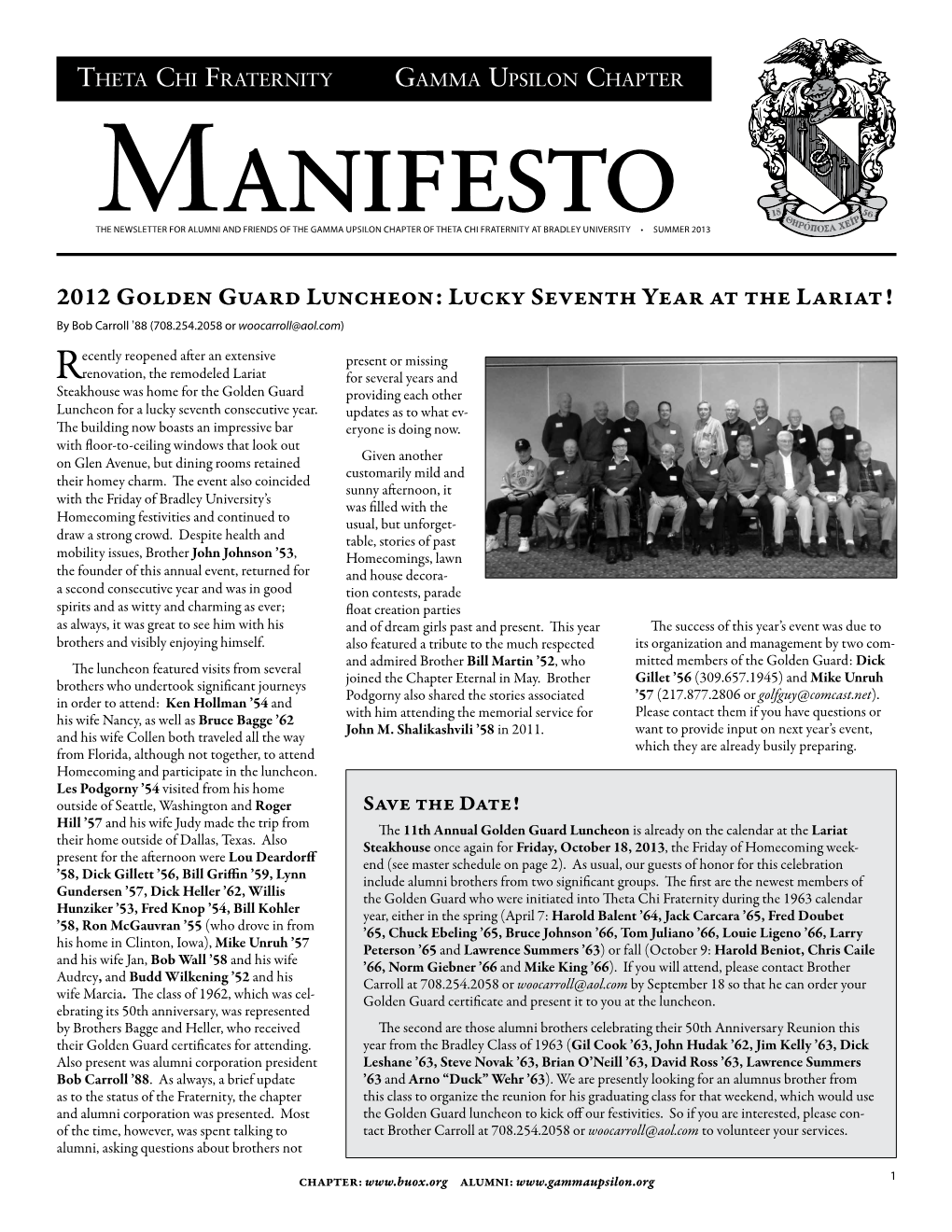 Manifesto Summer 2013