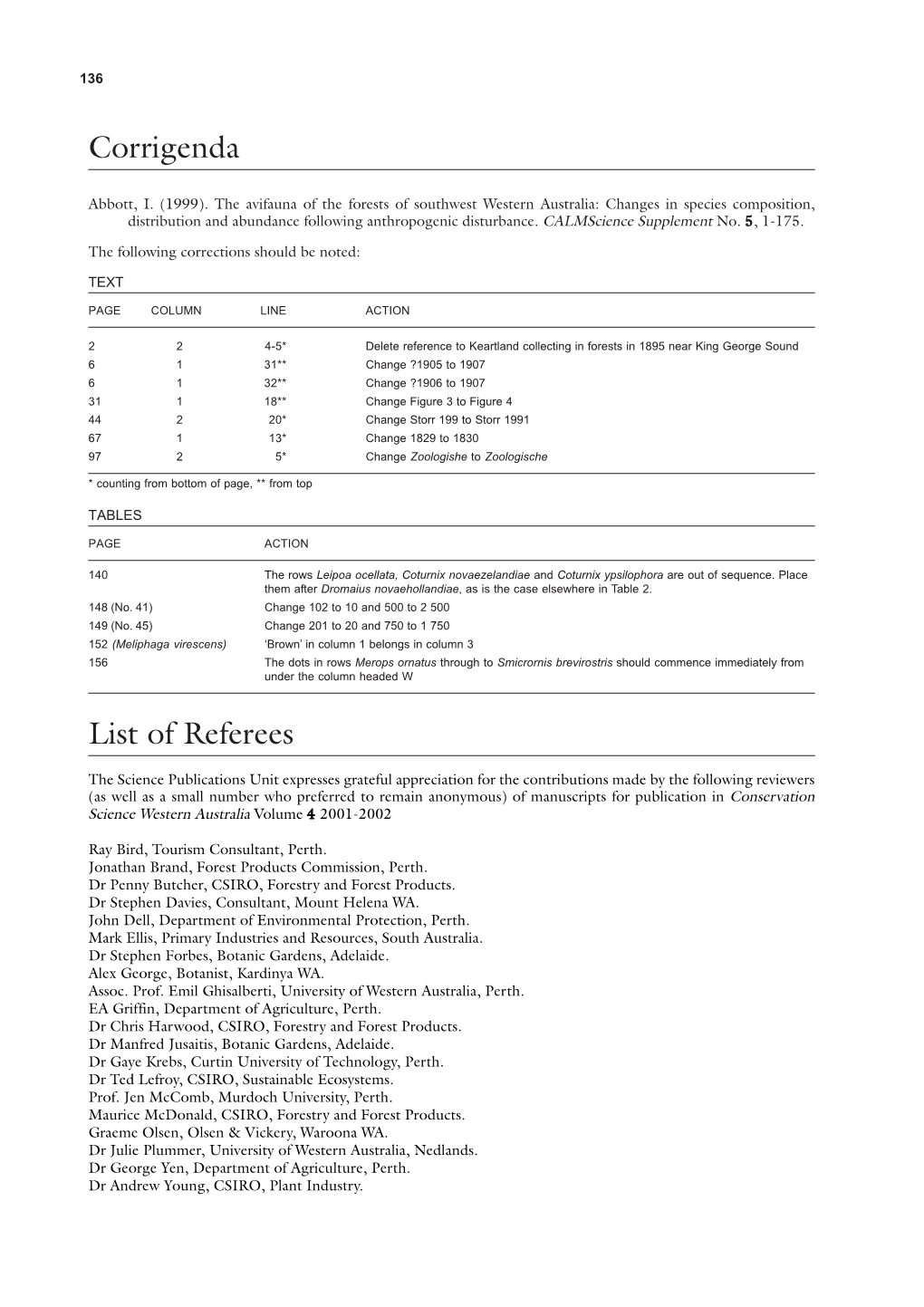 Page Column Line Action