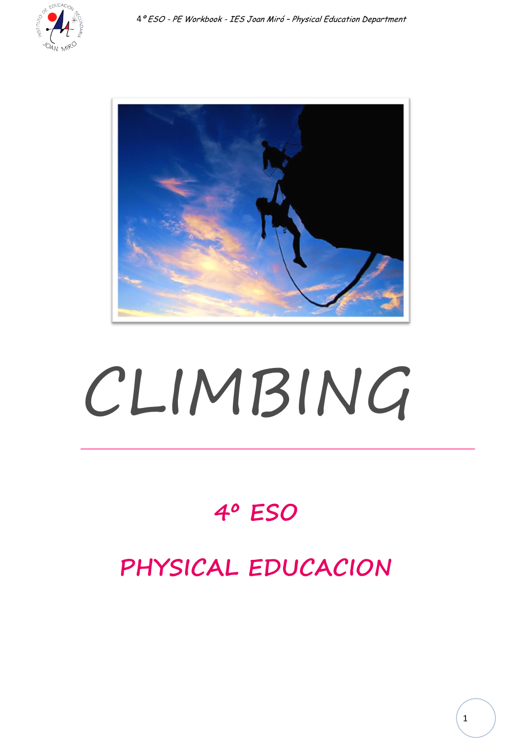 4º Eso Physical Educacion