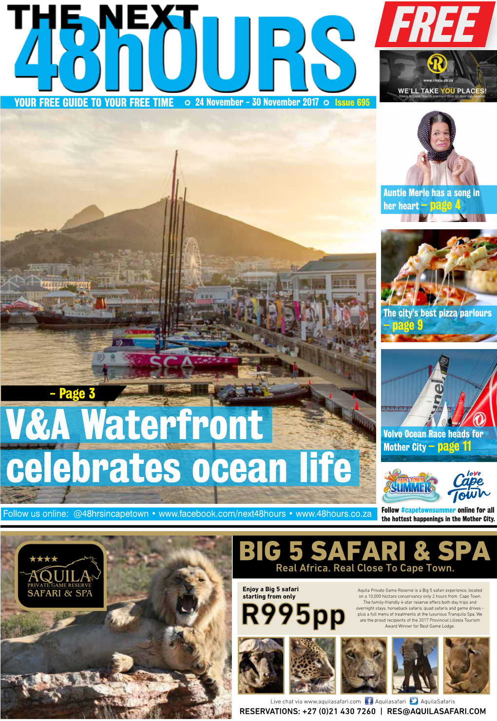 V&A Waterfront Celebrates Ocean Life