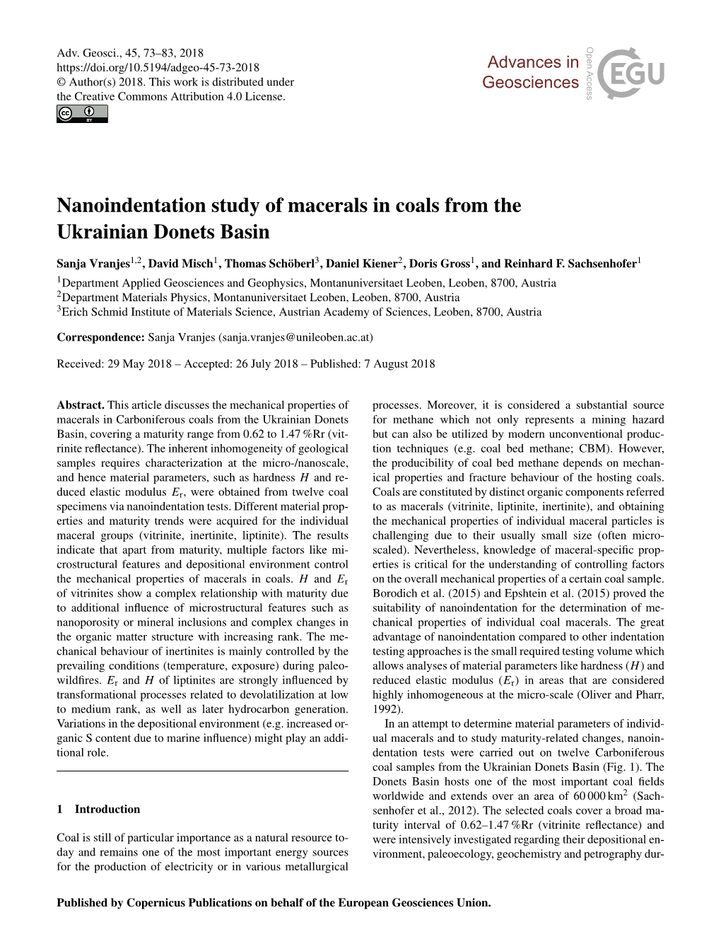 Article Discusses the Mechanical Properties of Processes