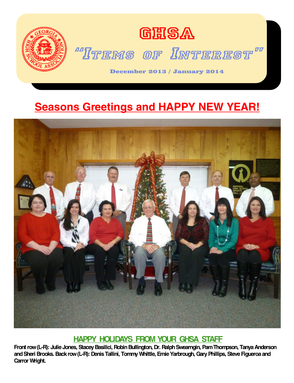 Seasons Greetings and HAPPY NEW YEAR!