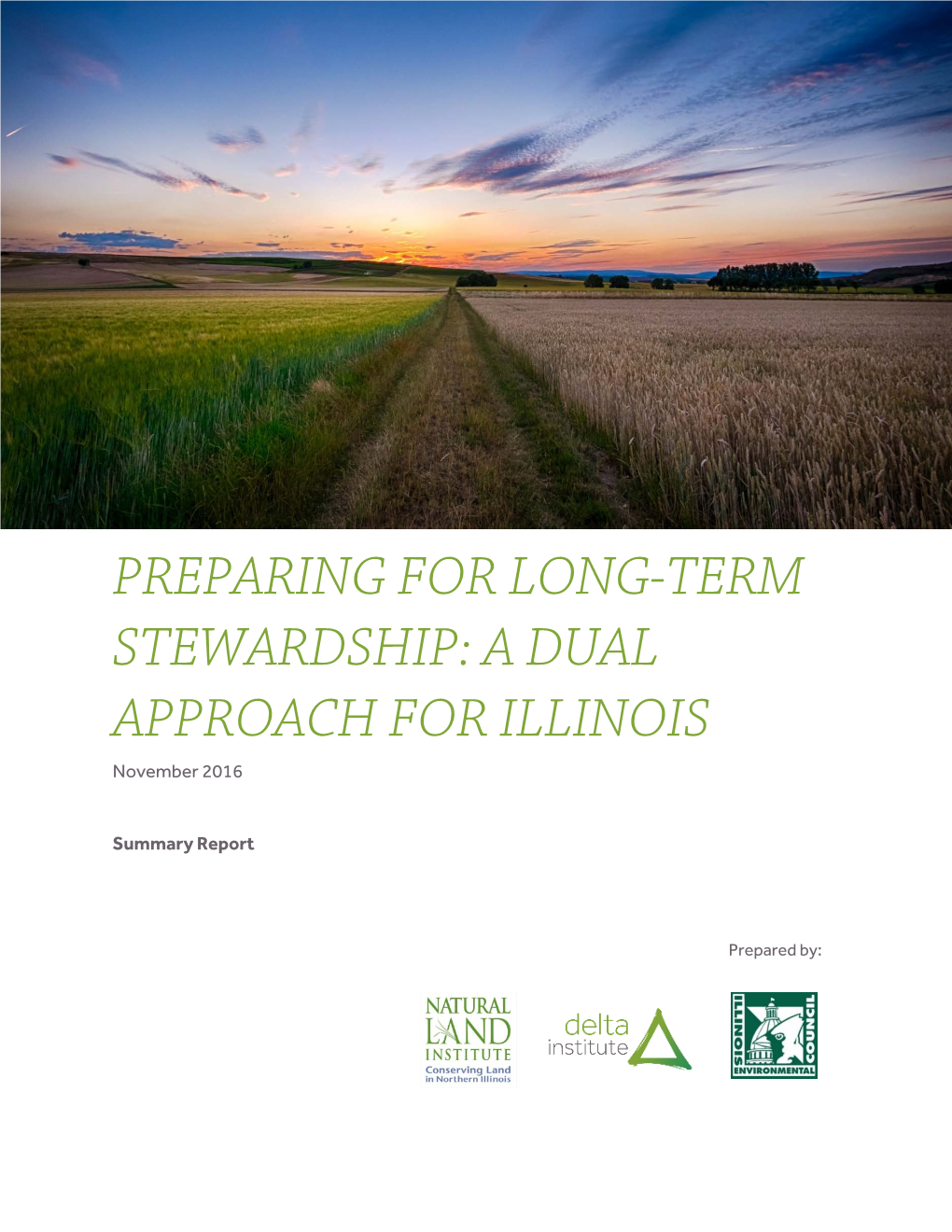 NLI 2016 Conservation Finance Report