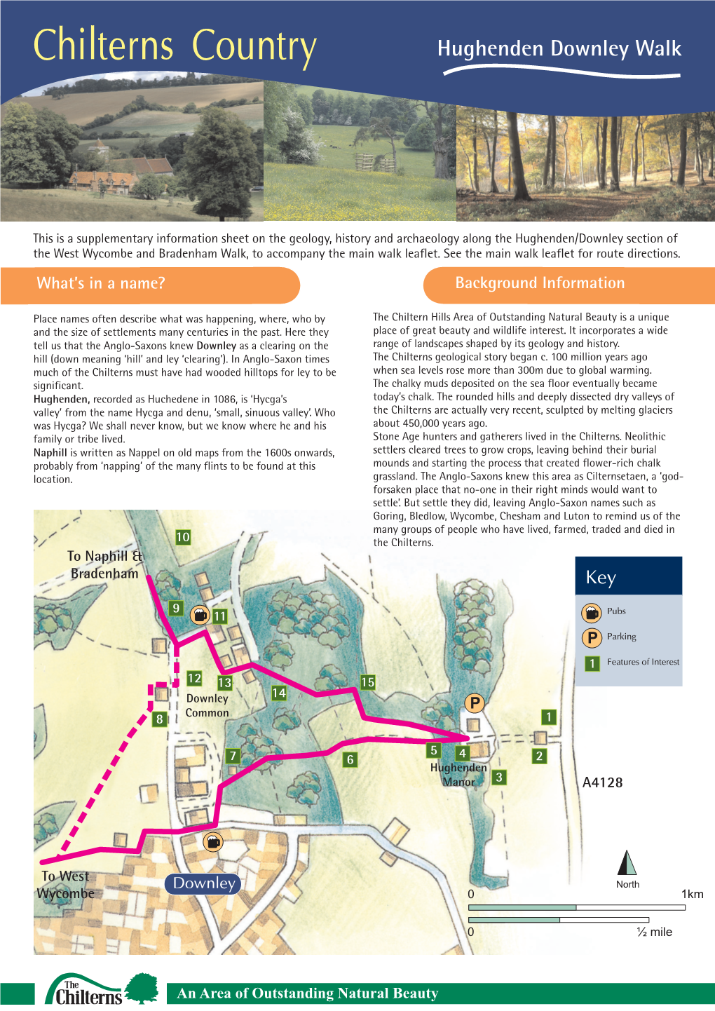 West Wycombe & Bradenham Walk Archaeology Sheet