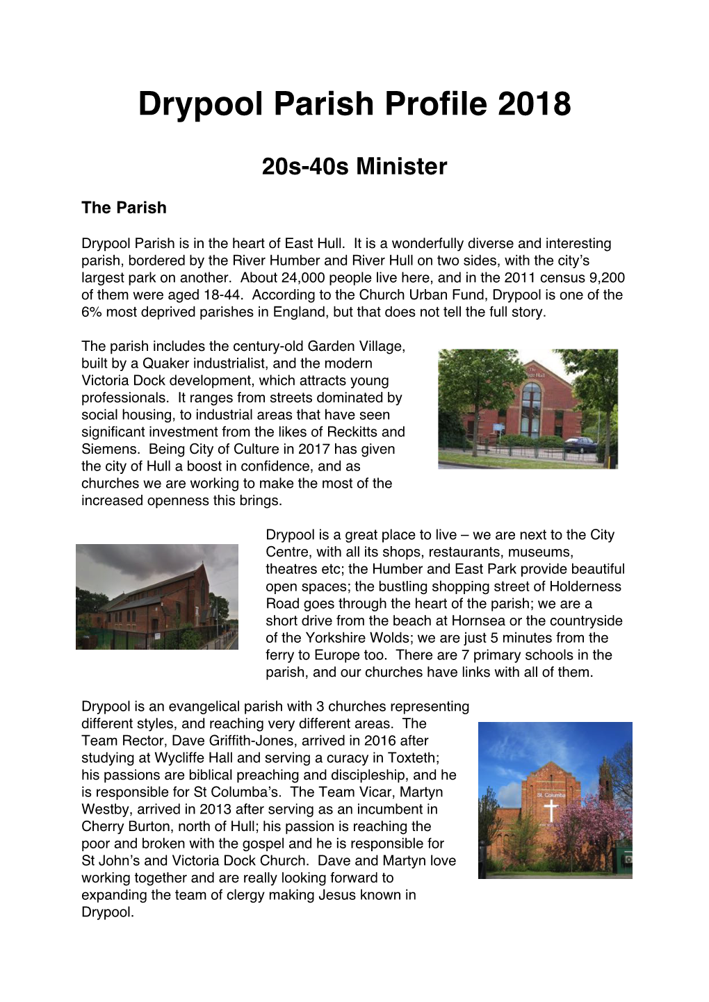 Drypool Parish Profile 2018 20S-40S