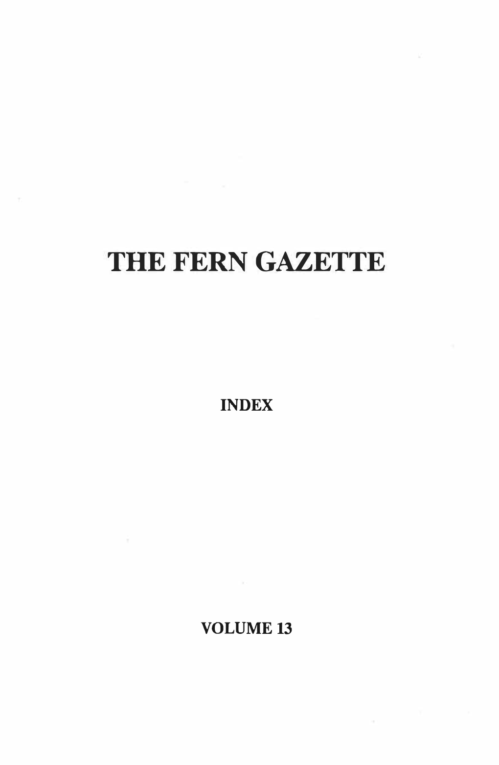 The Fern Gazette