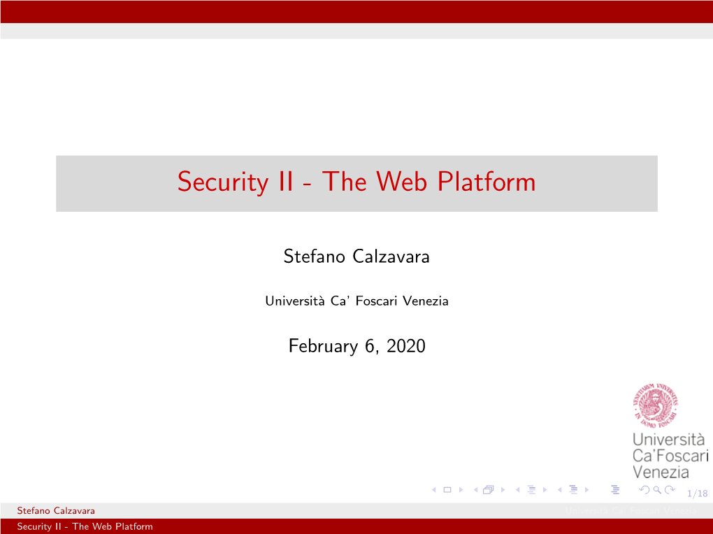 The Web Platform