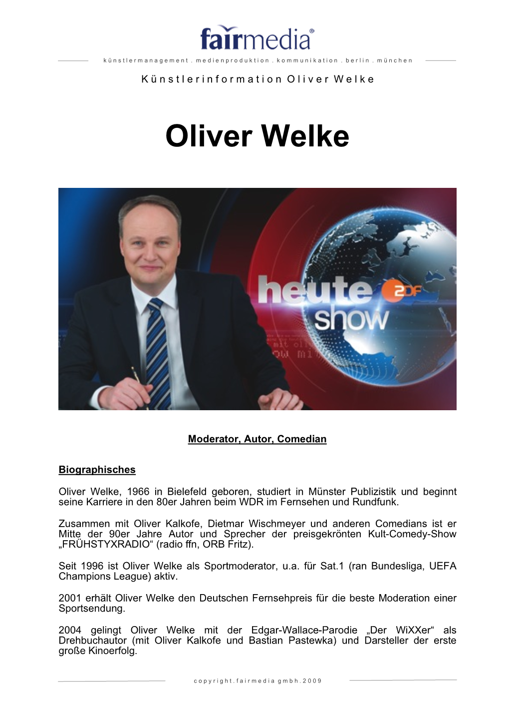 Oliver Welke