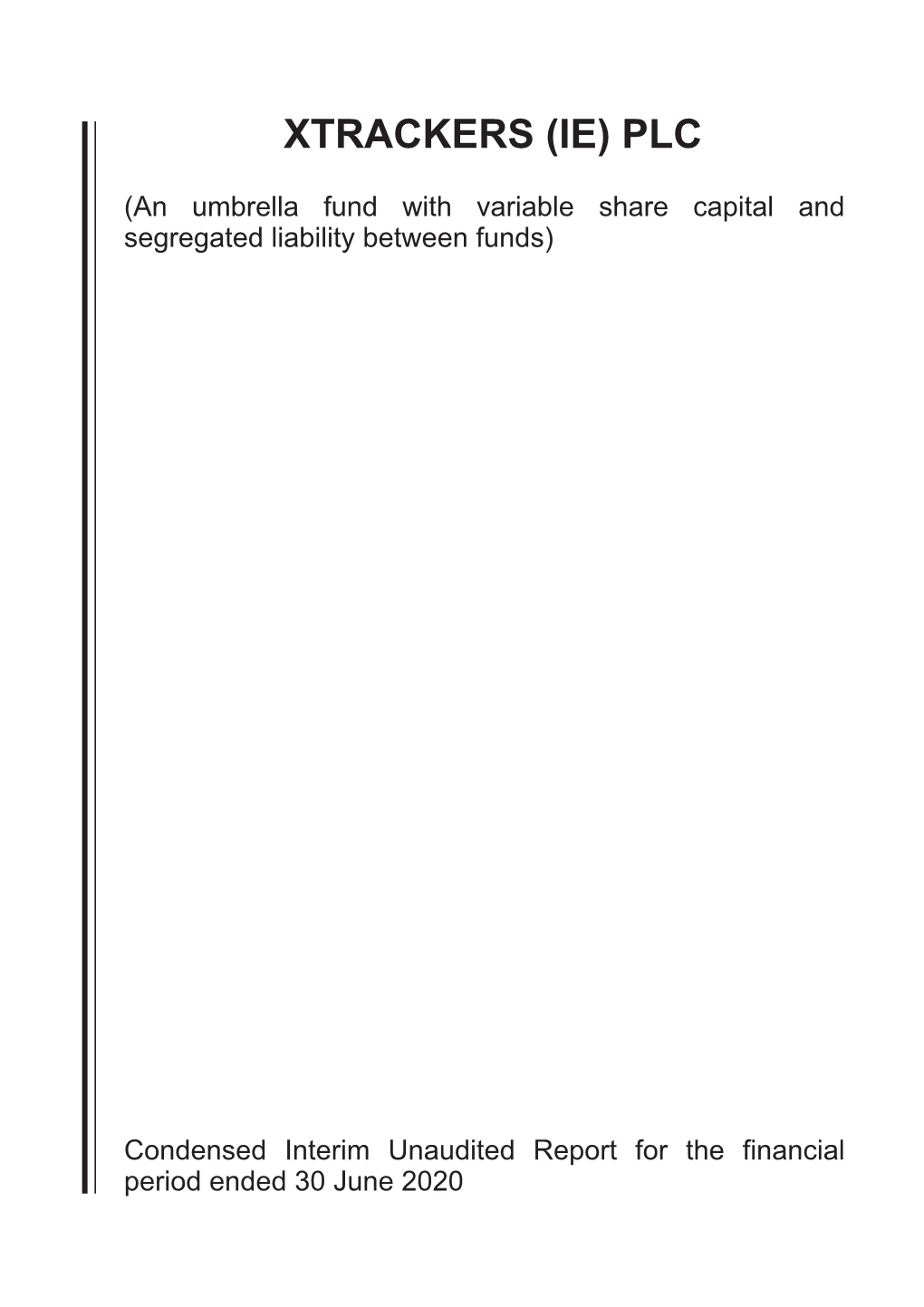 Xtrackers (Ie) Plc