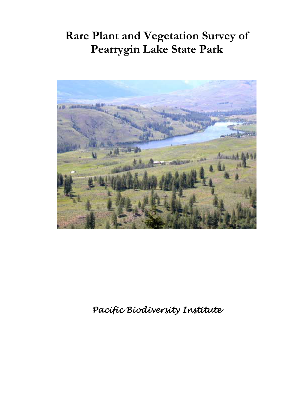 Pearrygin Lake State Park