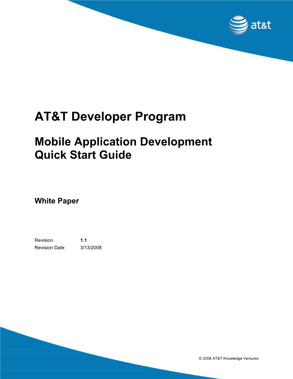 Mobile Application Development Quick Start Guide