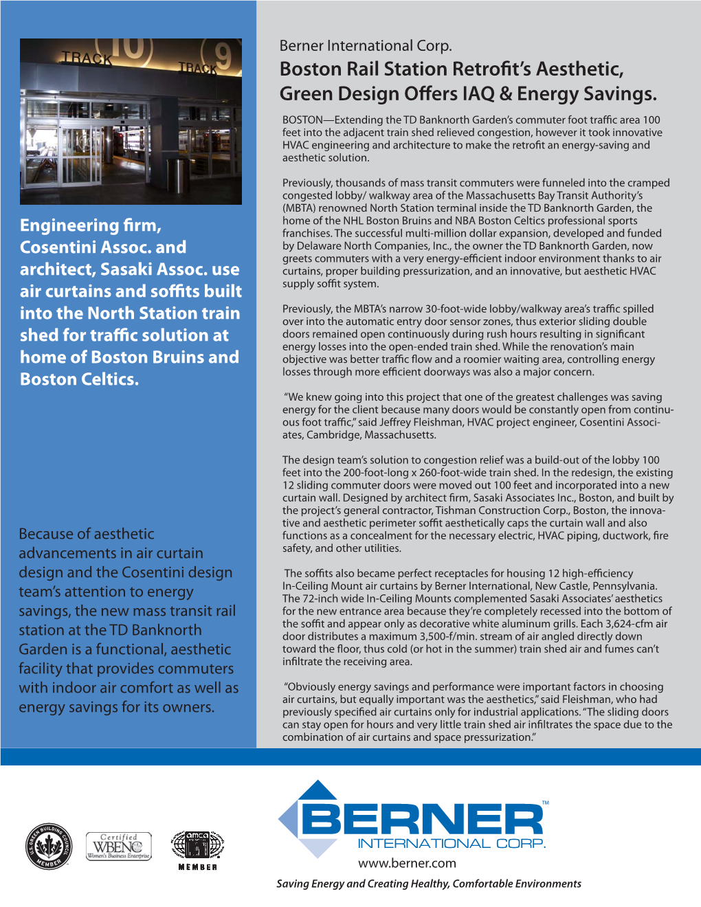 BOSTON RAIL CASE STUDY Page 1