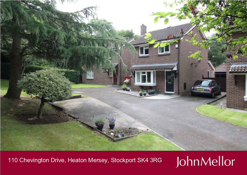 110 Chevington Drive, Heaton Mersey, Stockport SK4 3RG Guide Price £360,000