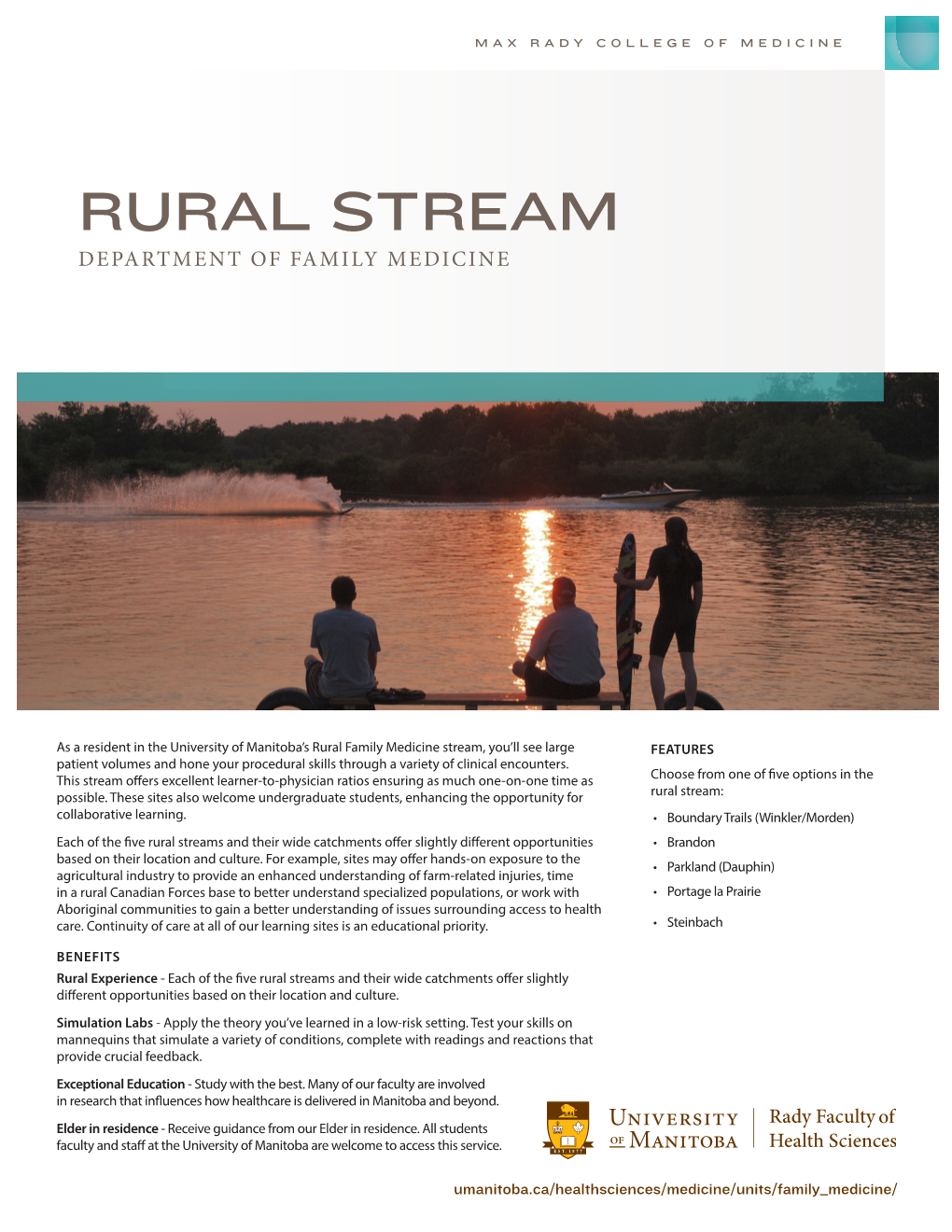 Rural Stream Department of Family Medicine