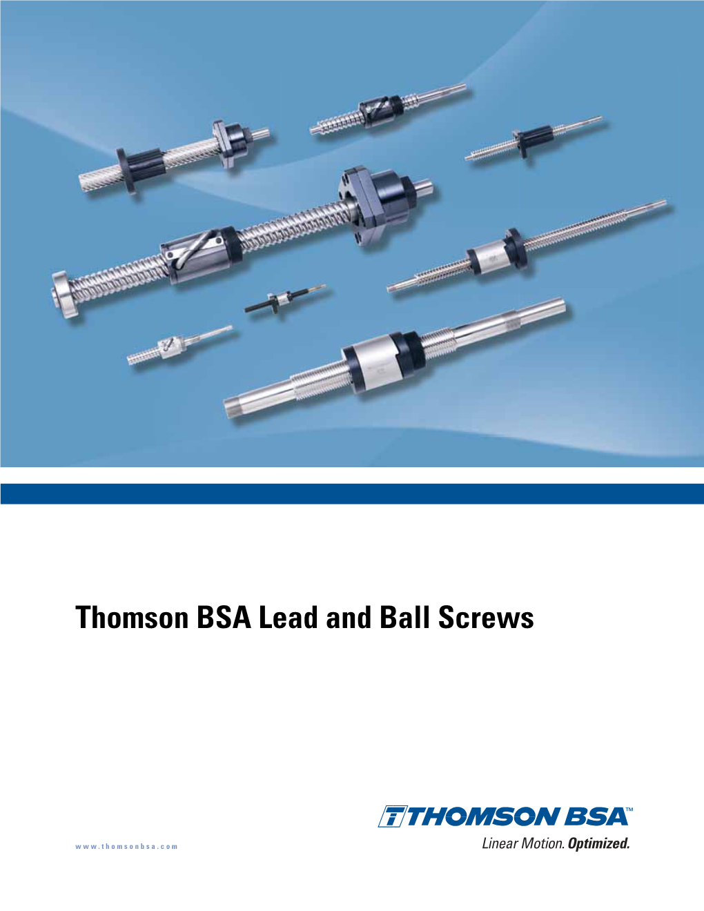 Thomson BSA Lead and Ball Screws