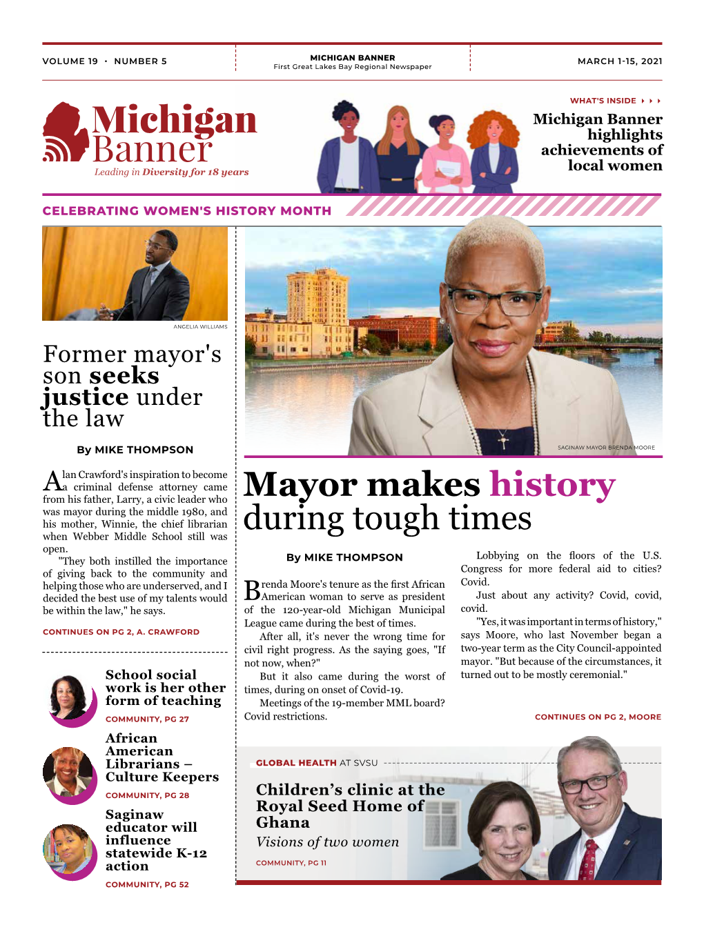 Mayor Makes History During Tough Times