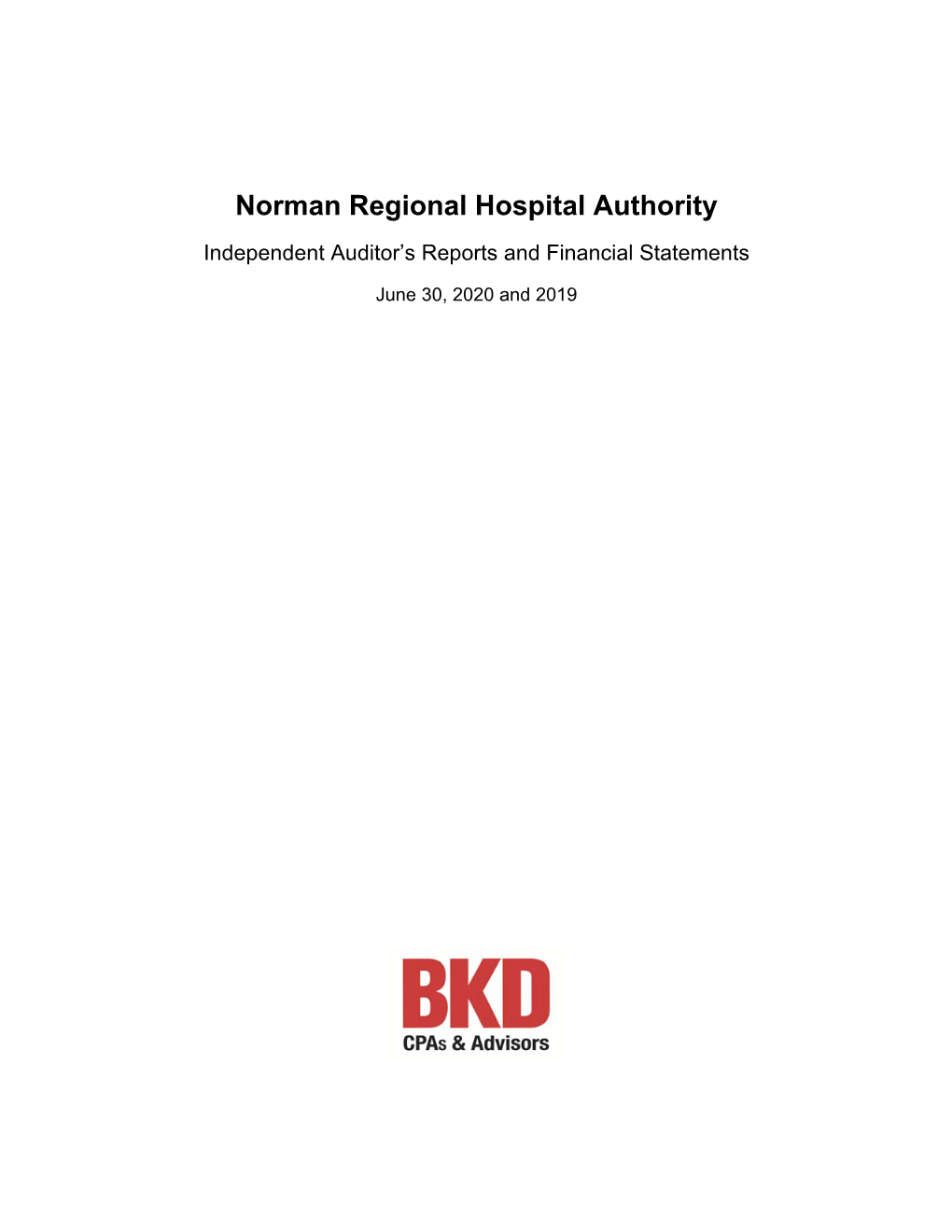 Norman Regional Hospital Authority