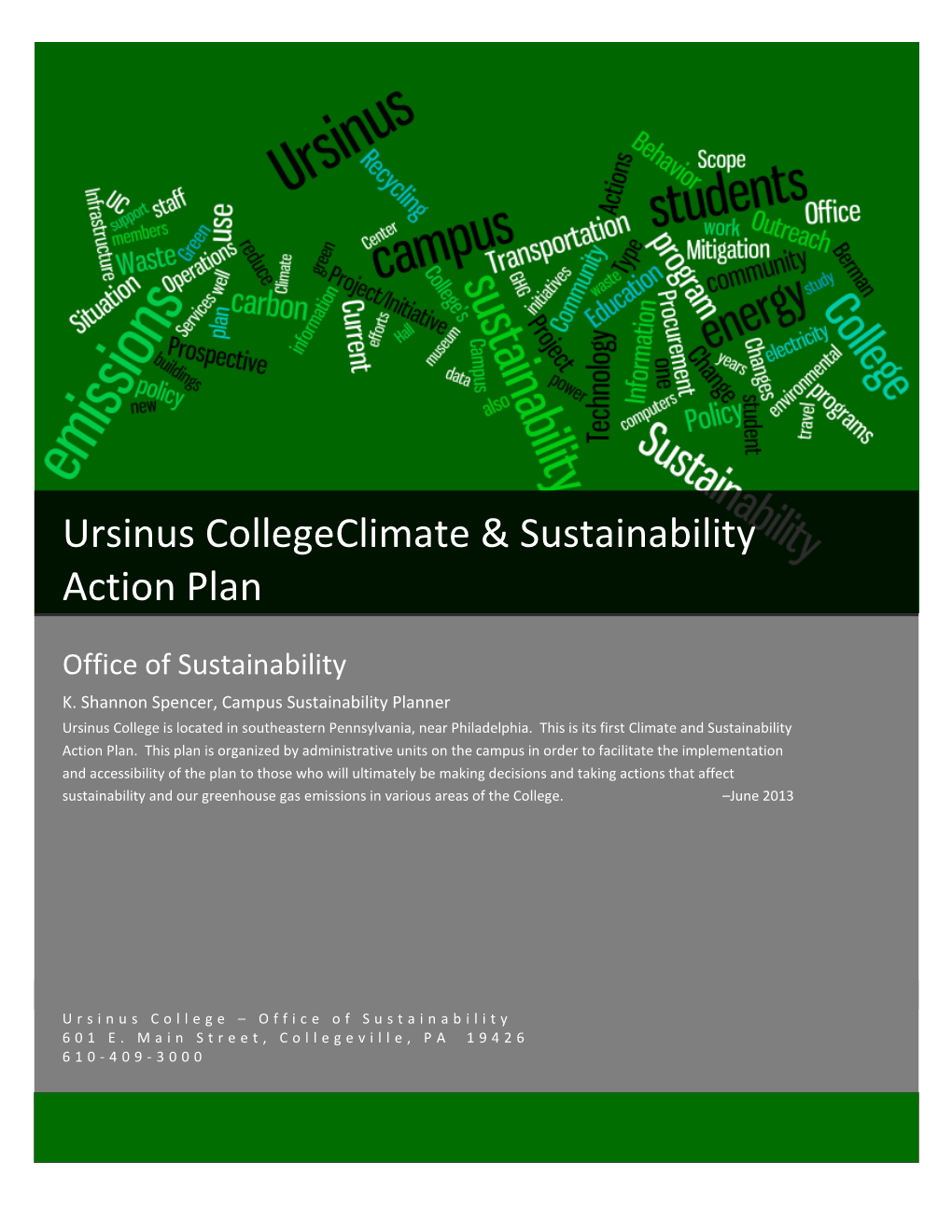 Climate & Sustainability Action Plan