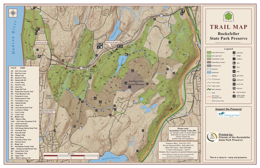 Rockefeller Park Trail Map.Pdf